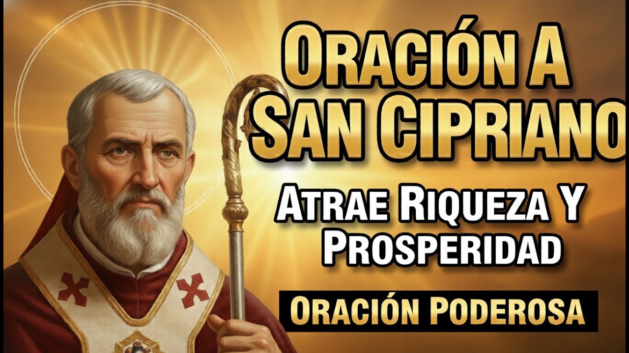 ✨San Cipriano: La Oración Milagrosa que Atrae Riqueza, Suerte y Prosperidad
