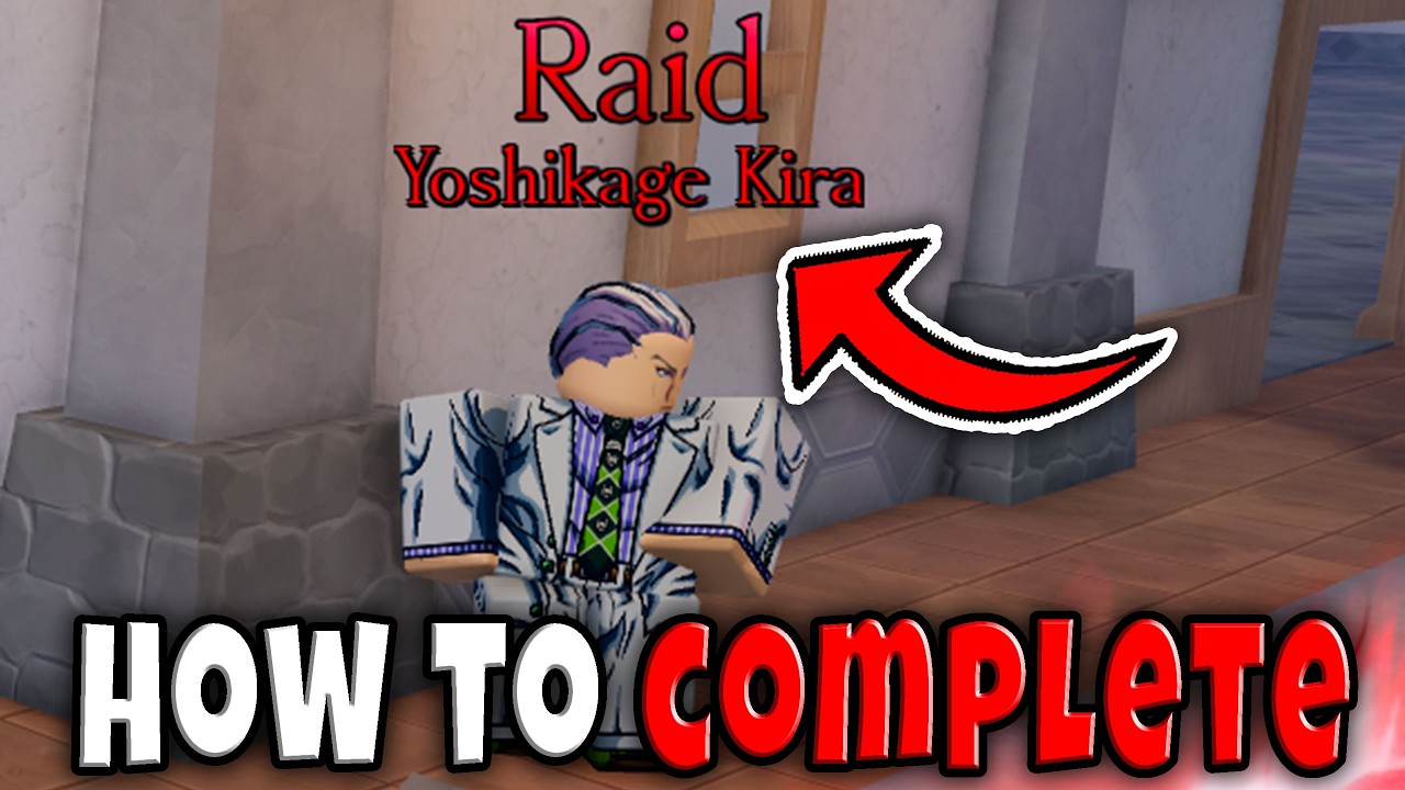 How to COMPLETE KIRA RAID in BIZARRE LINEAGE FULL GUIDE YOSIKAGE KIRA RAID Roblox