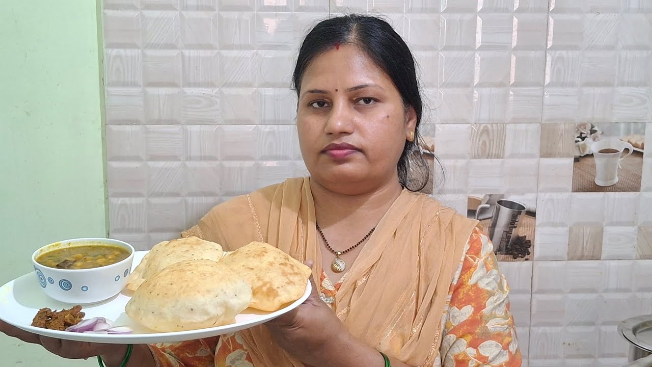 दिल्ली वाले छोला भटूरे 👌😍😛