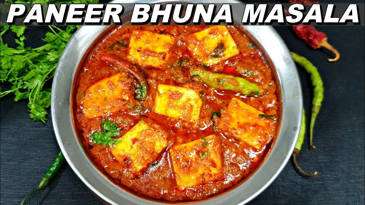 Dhaba Style Paneer Bhuna Masala - How To Make Paneer Masala | Paneer Gravy Recipe