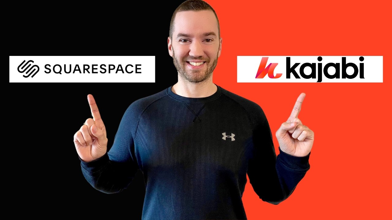 Squarespace против Kajabi (Перестаньте гадать | Вот в чем разница)