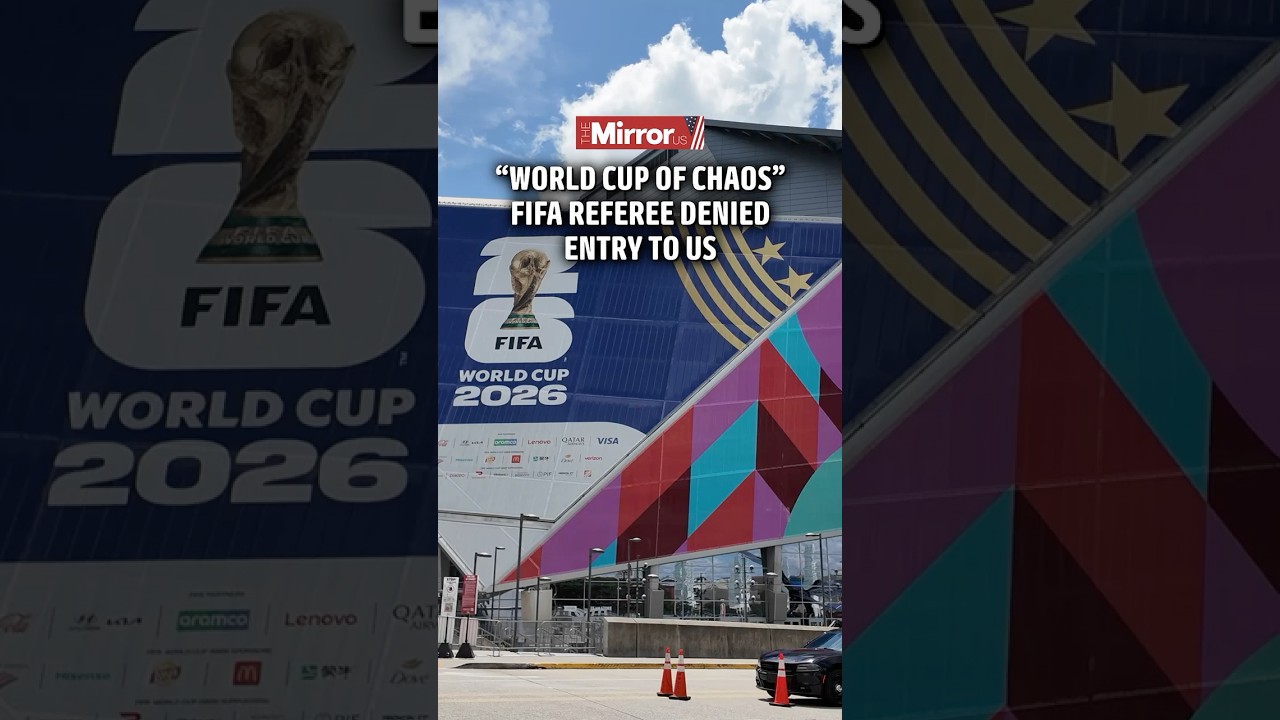 &ldquo;World cup of chaos&rdquo; - FIFA referee denied entry to US