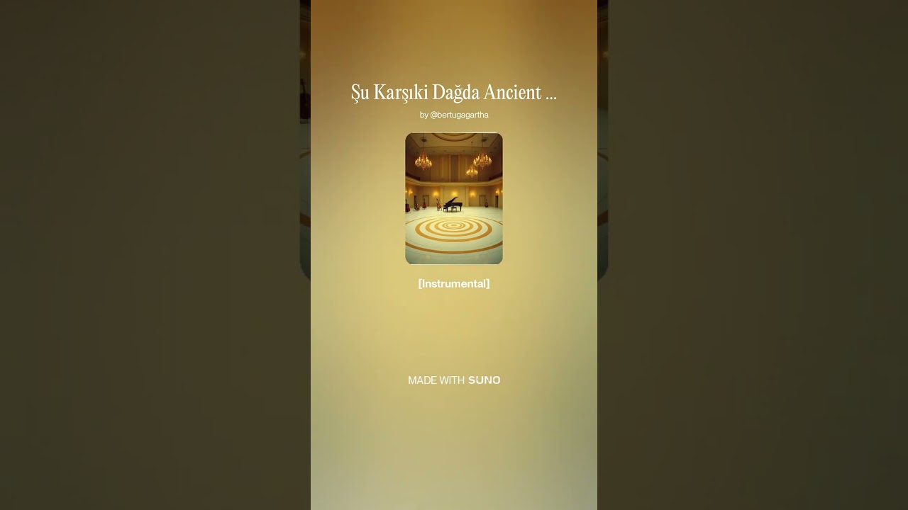 Şu Karşıki Dağda Ancient Resonance of Anatolia 432 Hz