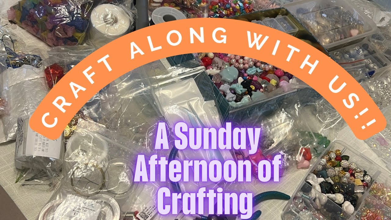 Craft Along With Us - Watch & Listen to us Crafting