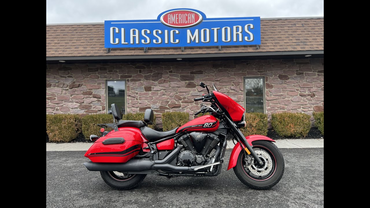 2015 Yamaha V Star 1300 Deluxe XVS13CT Metric Bagger, Only 11k Miles - $6,995