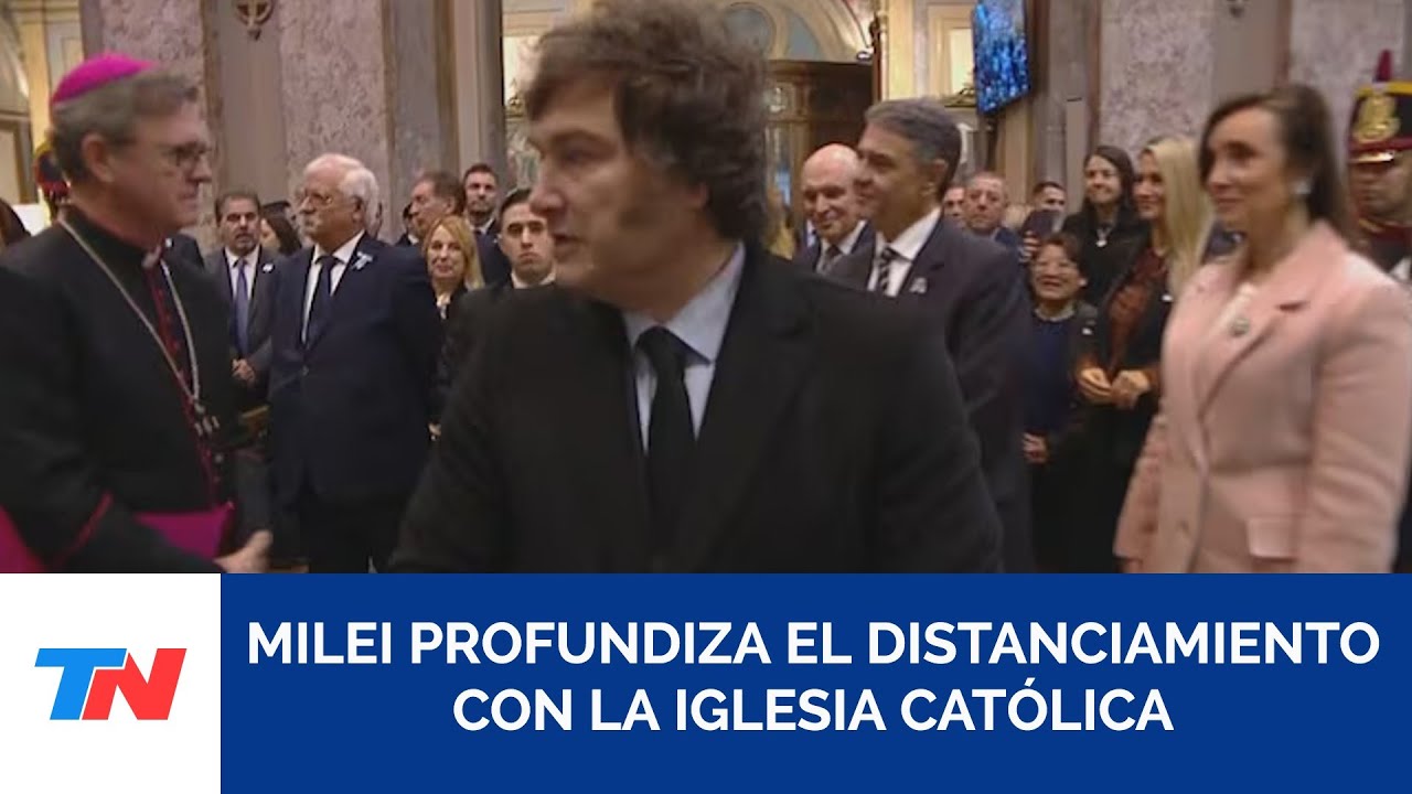 El presidente Milei profundizó su distanciamiento con la iglesia Católica: la visita de León XIV