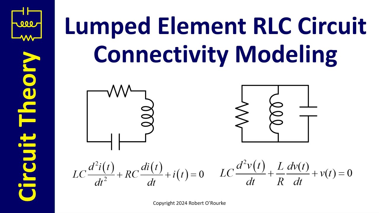Lumped Element RLC Circuit Connectivity Modeling