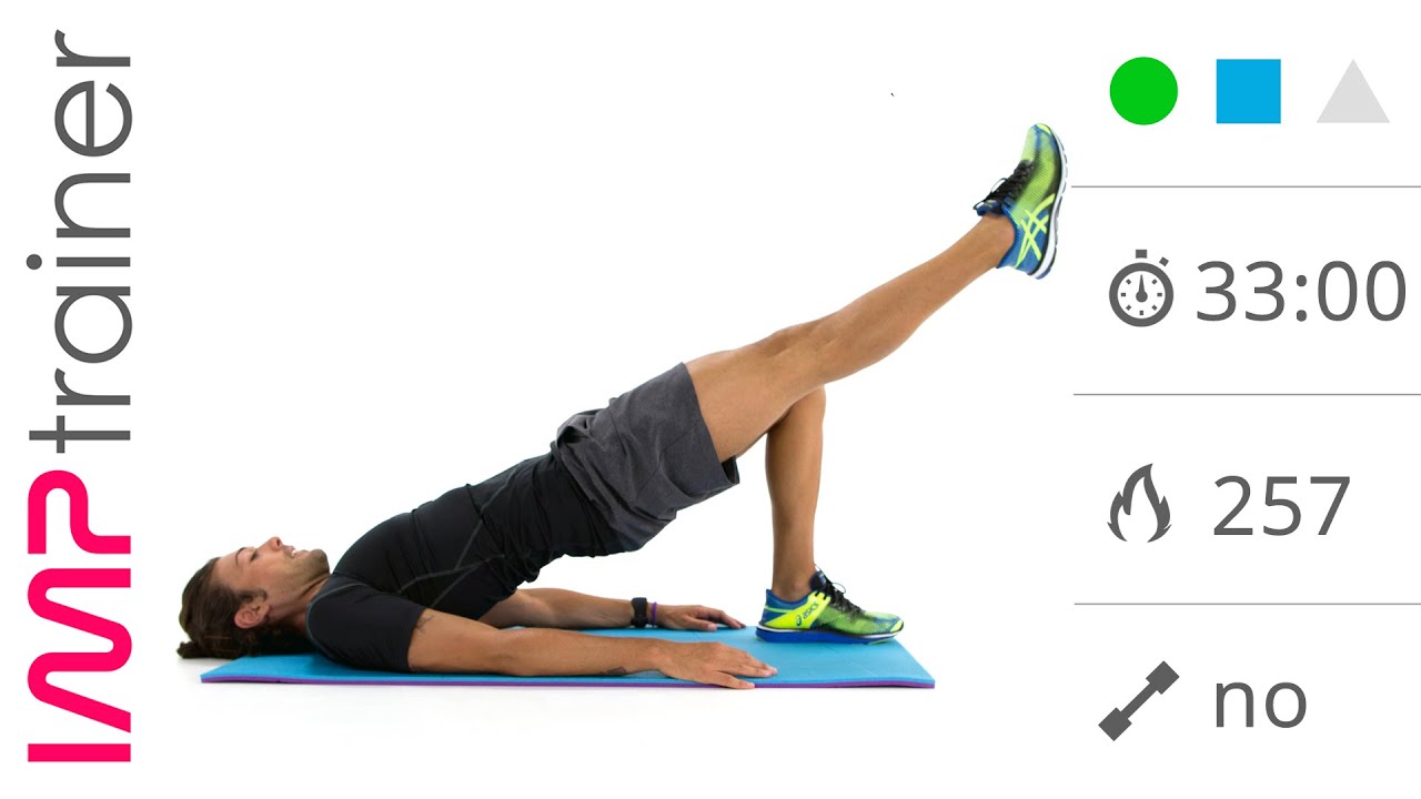 GAG Senza Salti - Allenamento Con Esercizi Per Tonificare Gambe, Addome e Glutei