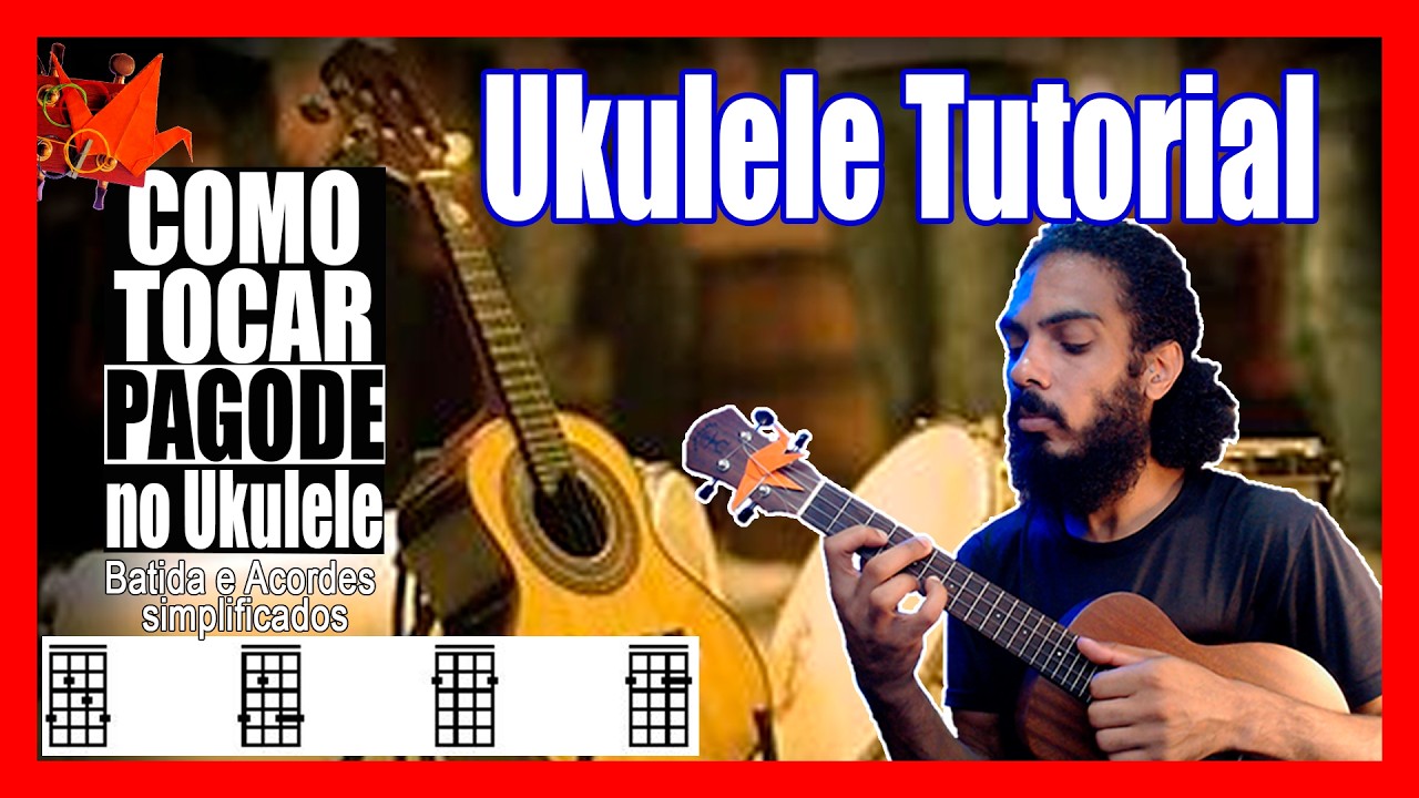 Como Tocar Samba E Pagode No Ukulele | Tutorial samba no ukulele (batida de pagode)