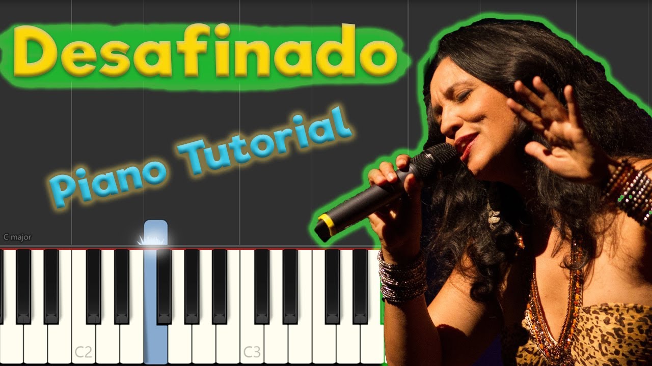 Antônio Carlos Jobim - Desafinado - Jazz Piano Tutorial (~Sheets and MIDI in description~)