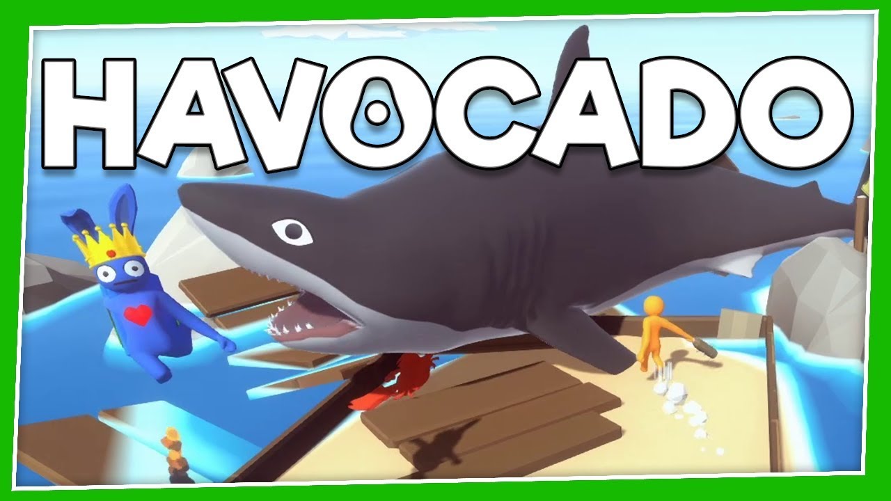 Havocado - #39 - JUMP THE SHARK!! (4 Player Gameplay)