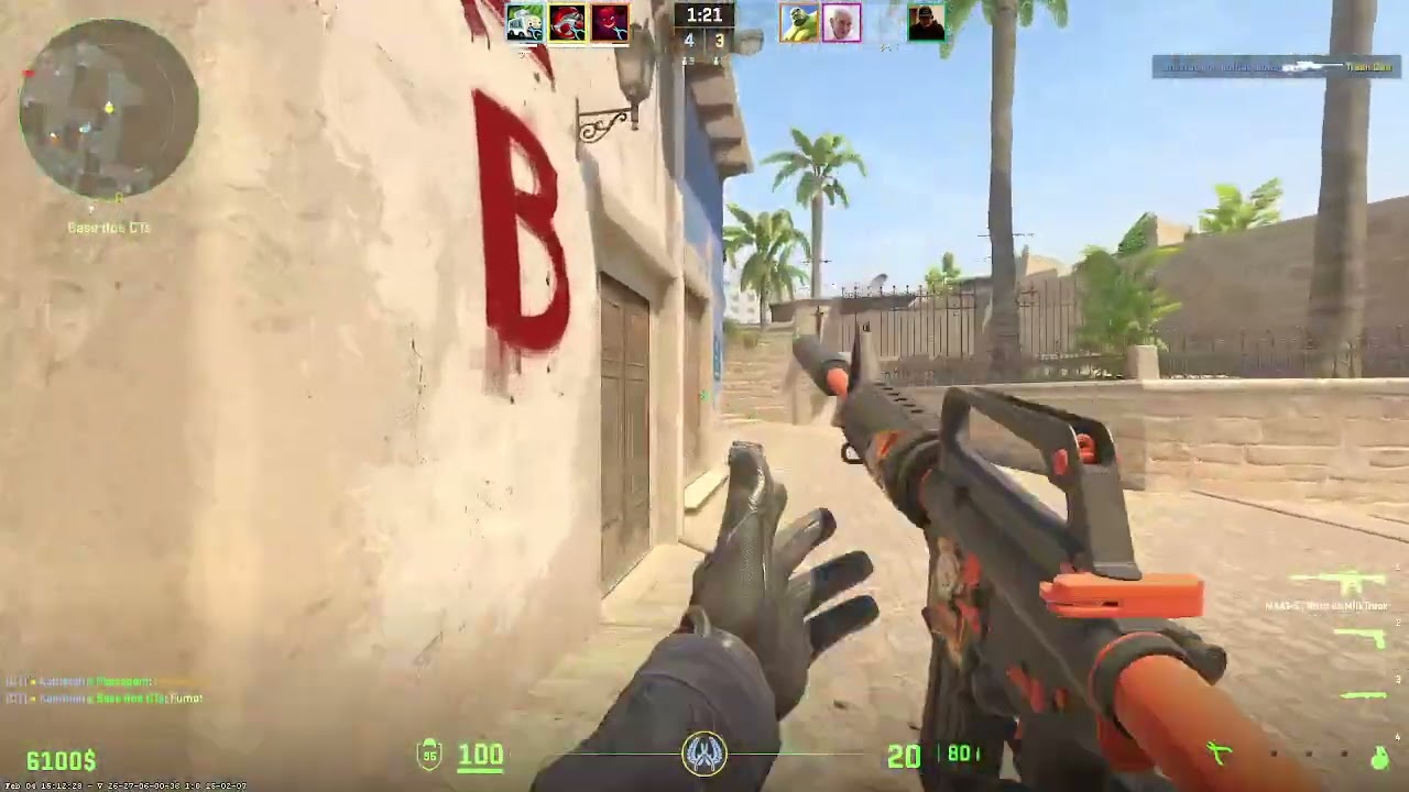 CS2- Premier 20 Kills Mirage Full GamePlay