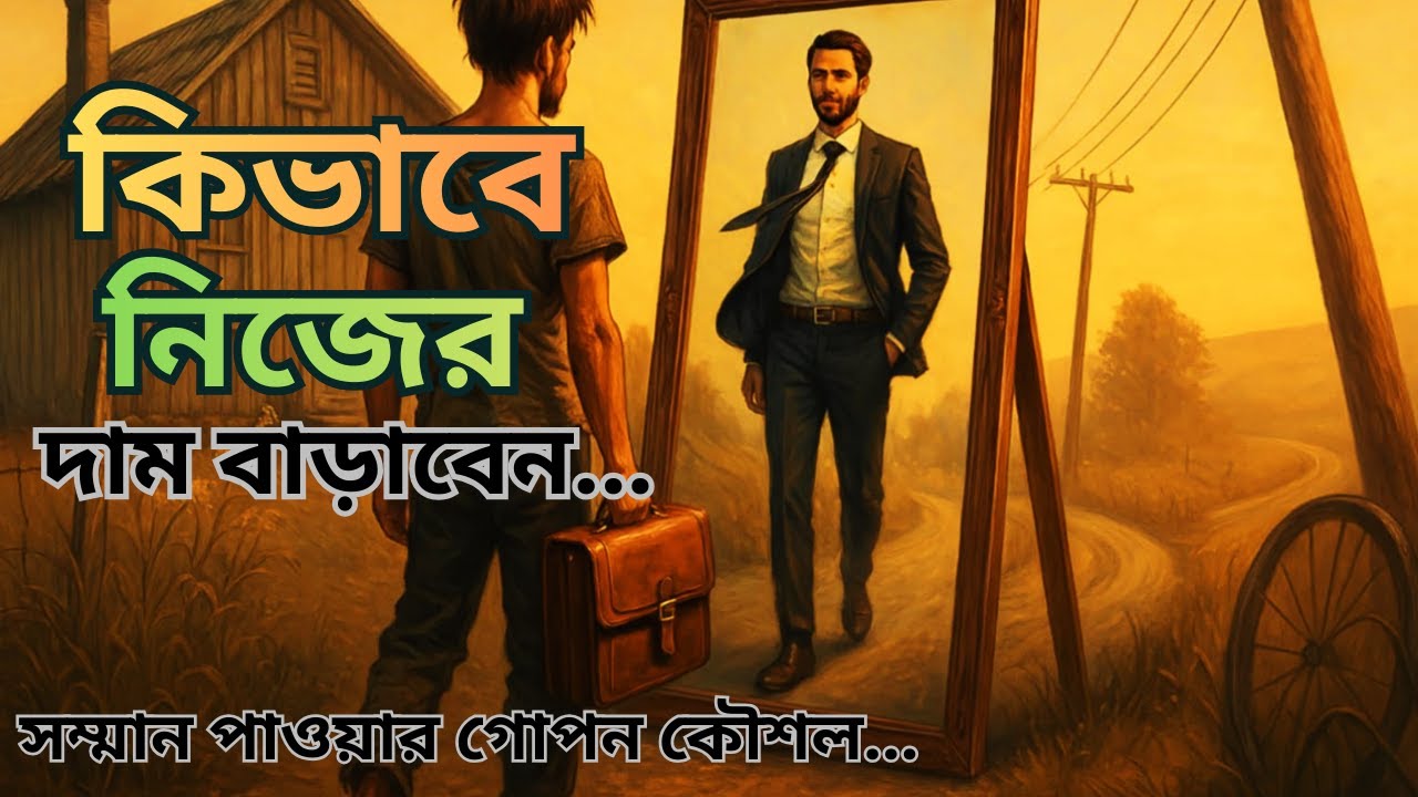কিভাবে নিজের দাম বাড়াবেন | মানুষকে বাধ্য করুন আপনাকে সম্মান করতে |  Motivational Story in Bangla