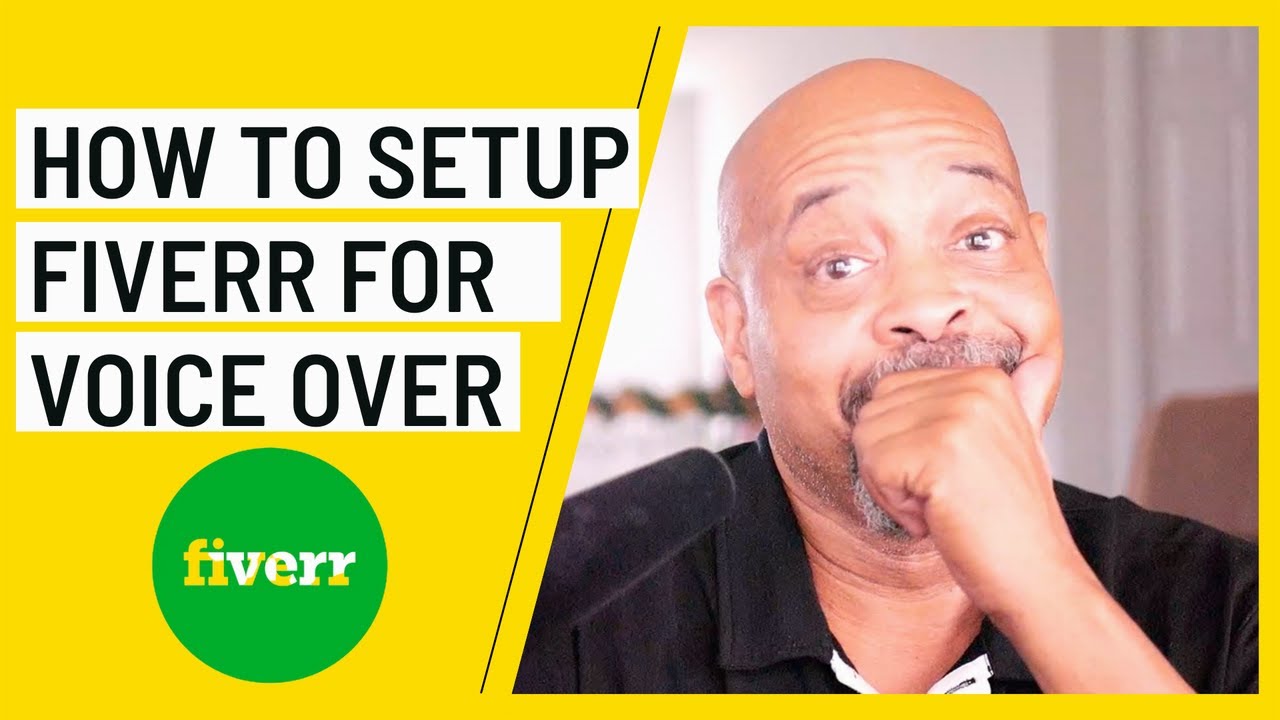 How To Setup Up Fiverr For Voice Over
