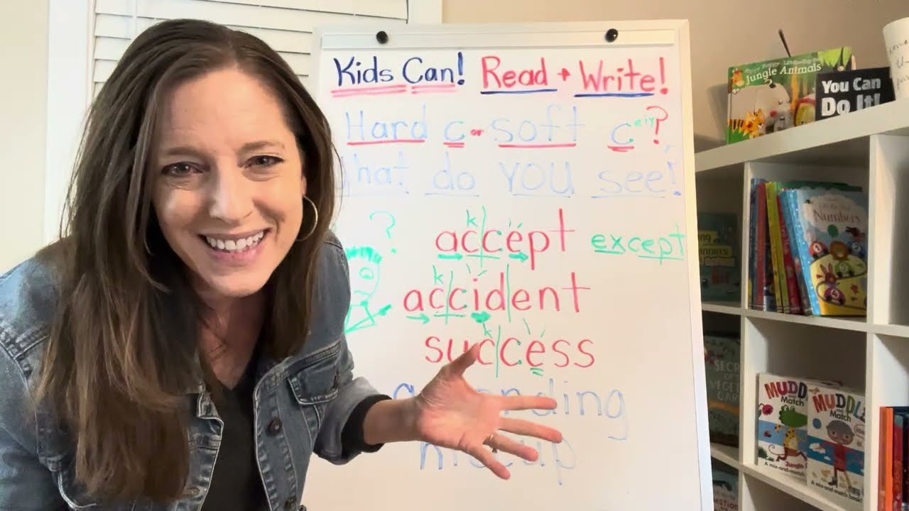 Hard c or soft c sound? How to help your kids read double c words!