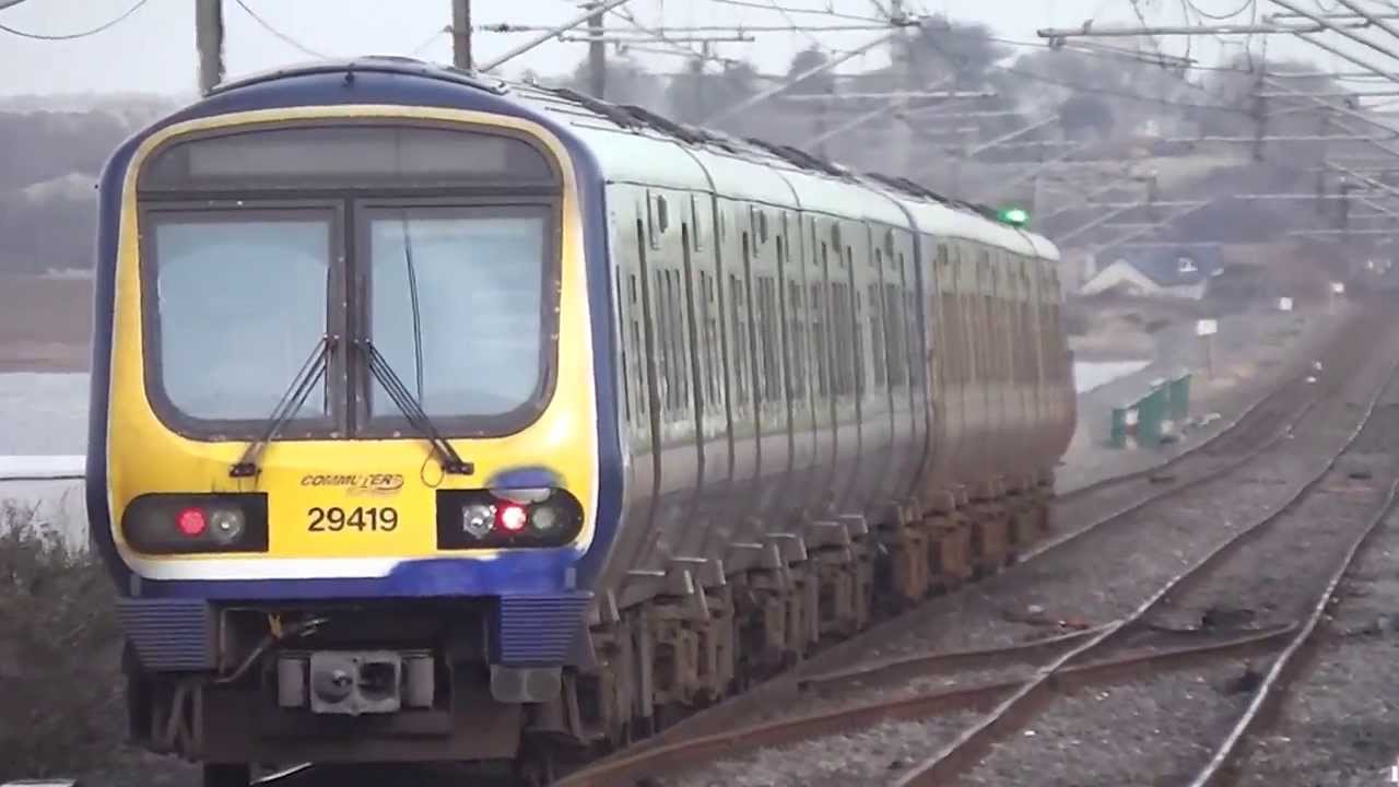 IE 29000 class trains at Malahide Station, Dublin