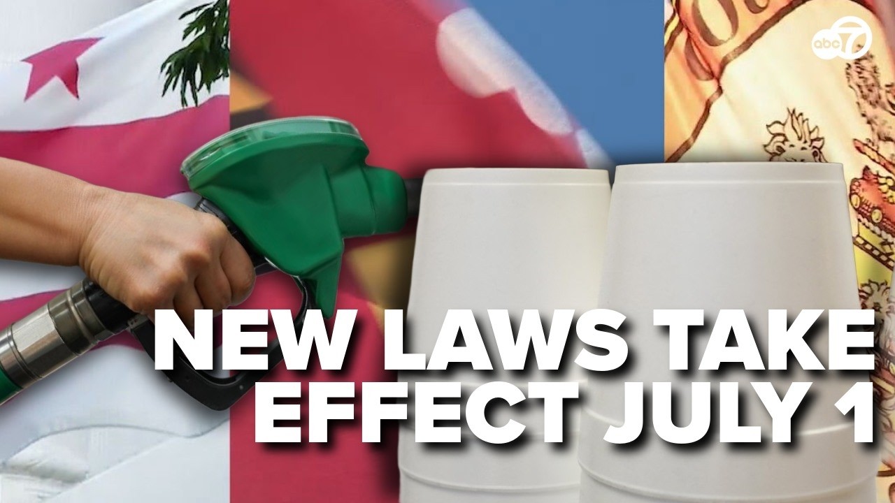 Here's what's changing July 1 in Maryland, Virginia and DC
