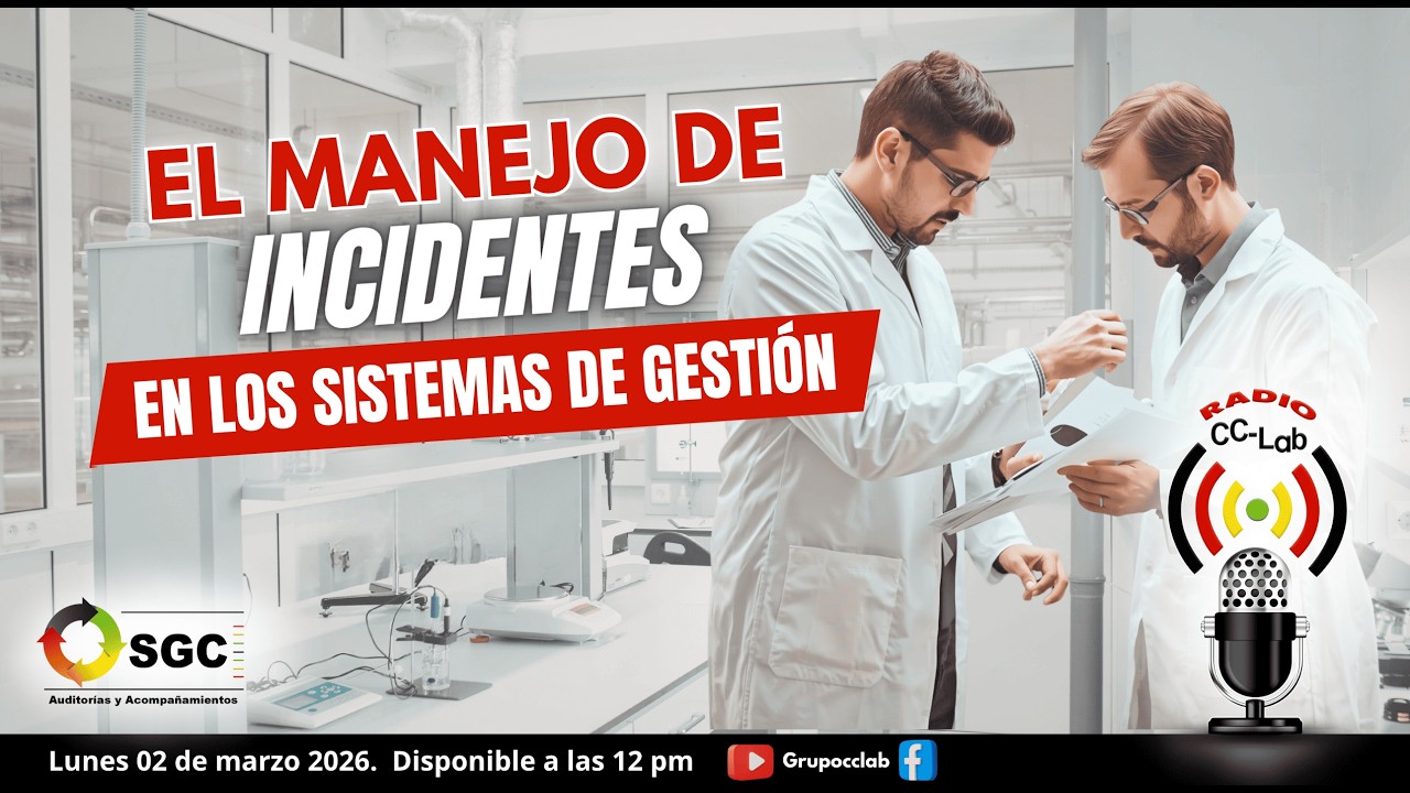 Manejo de incidentes en los sistemas de gestión.