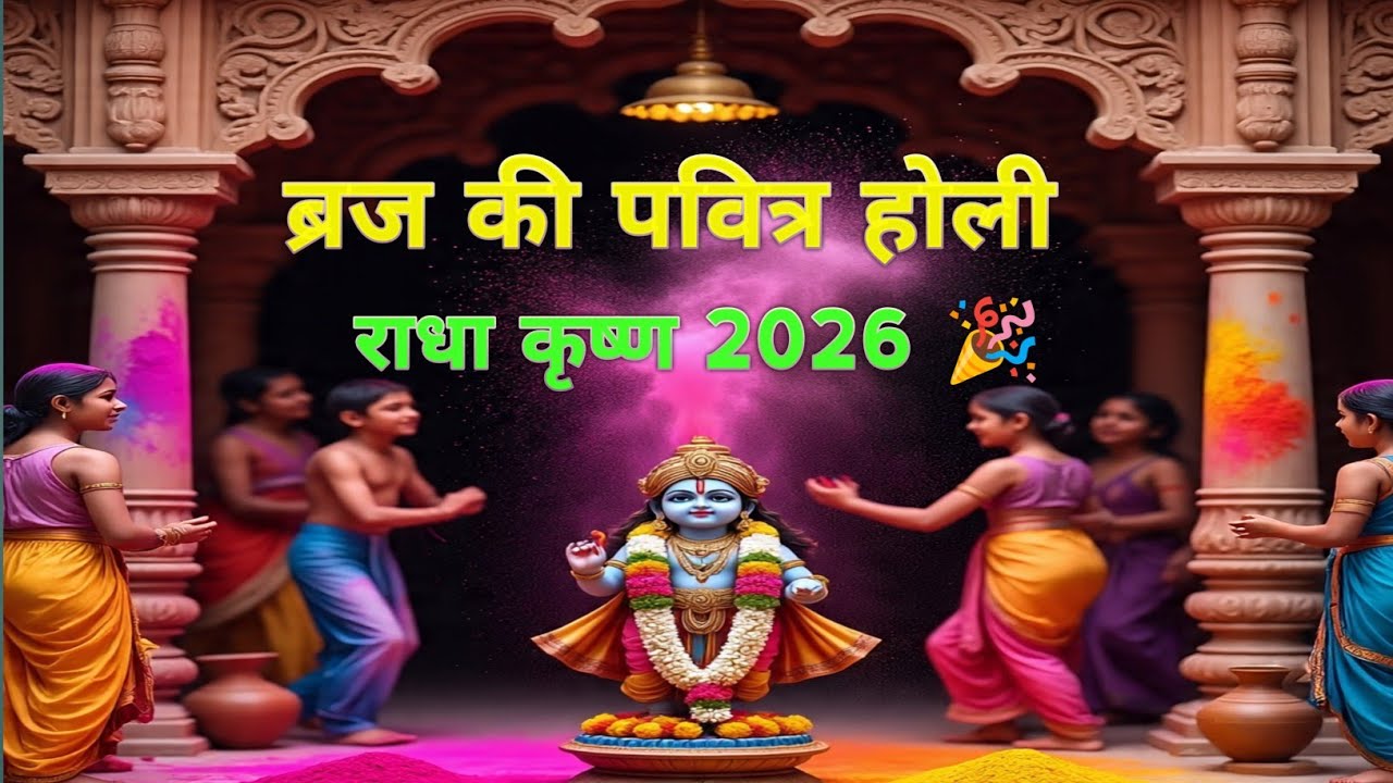 ब्रज की पावन होली 🌸 | राधा कृष्ण की भक्तिमय होली | Bhojpuri Holi Bhajan 2026