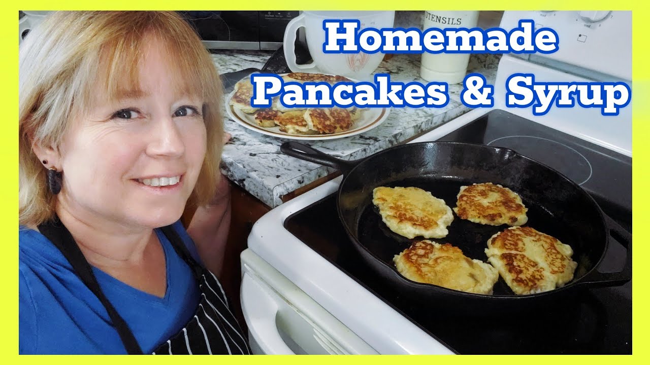 Homemade Maple Syrup and Mashed Potato Pancakes | Start to Finish