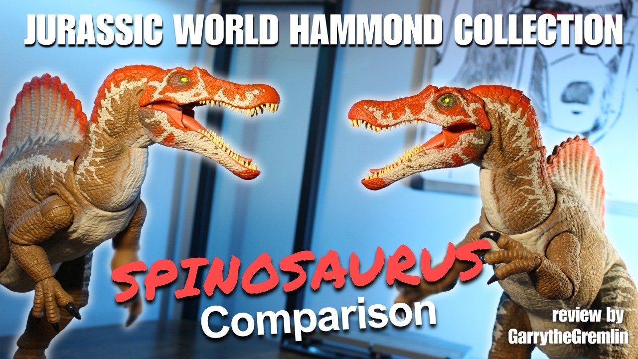 Сравнительное видео с динозаврами из коллекции Hammond Collection!