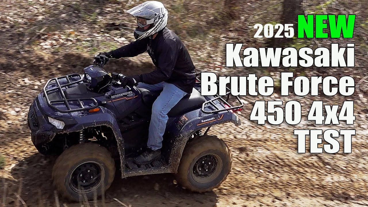 2025 Kawasaki Brute Force 450 Test Review