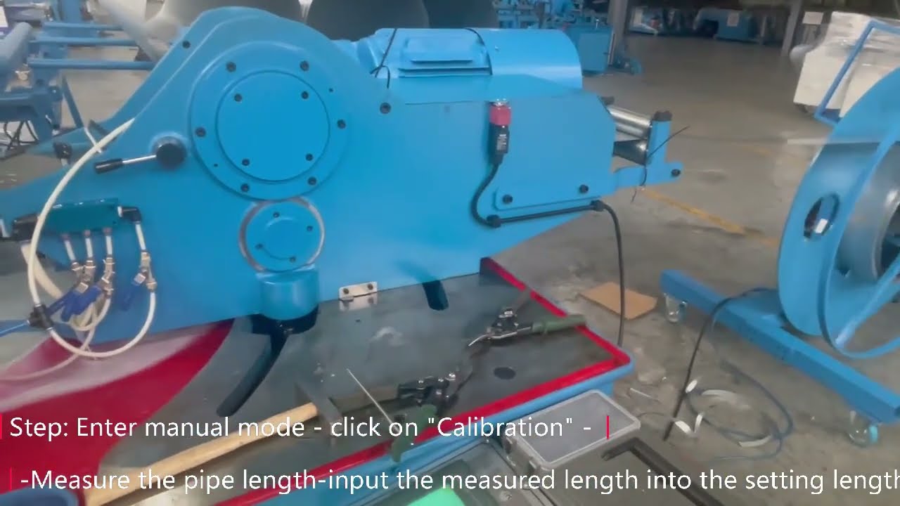 Part II -  How to loading material for 1602 Spiral Tubeformer #roundduct#hvac#metalforming  |DDM