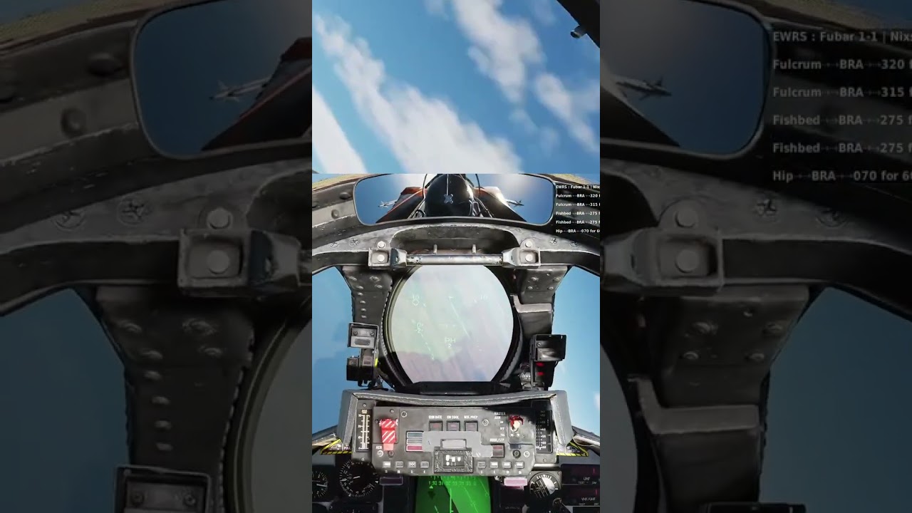 Nose to nose with 2 enemy Fulcrums in our F-14b Tomcat | #nixs1978 on #Twitch