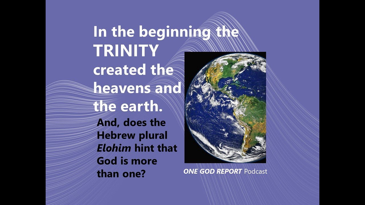 Does Elohim mean more than 1 person? 