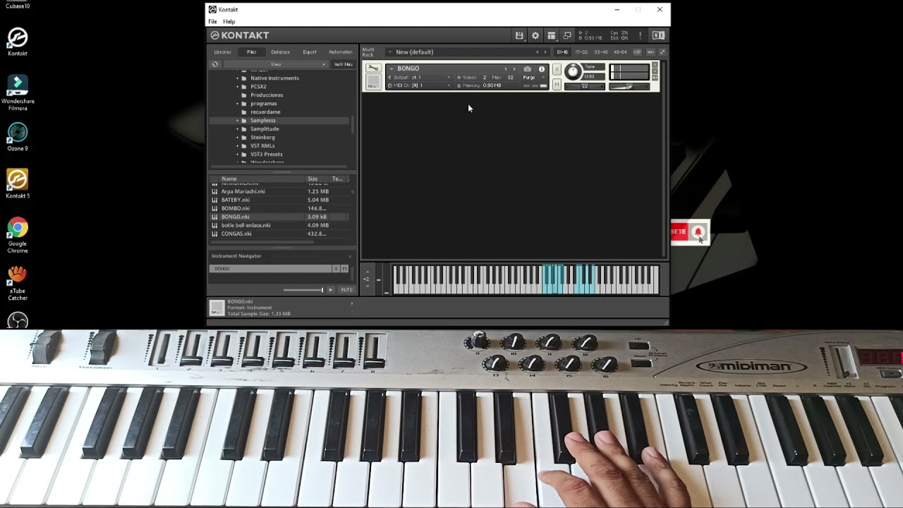 LOS MEJORES BONGOS Y CENCERROS SAMPLEADOS (Samples Midi 2021)