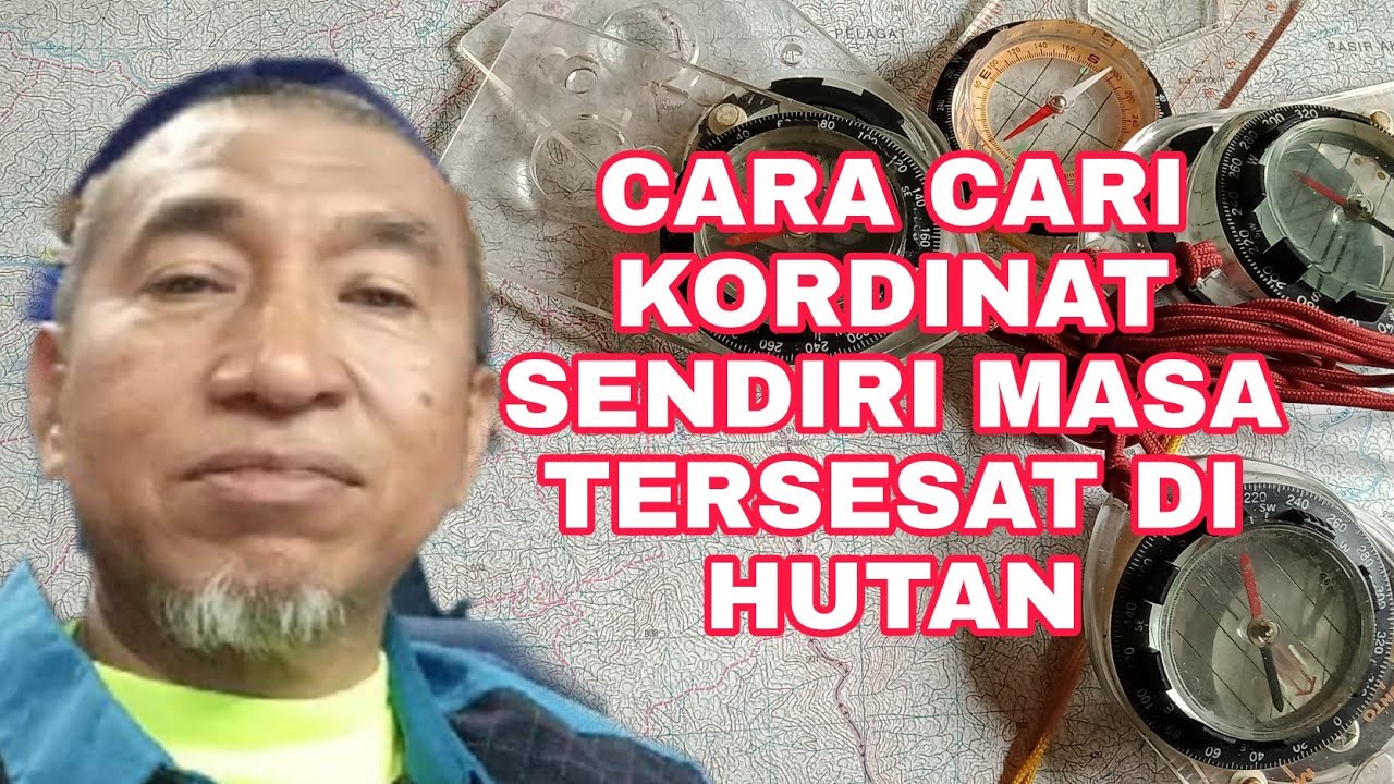 Cara Cari Kordinat Sendiri di Peta Masa Tersesat di Hutan
