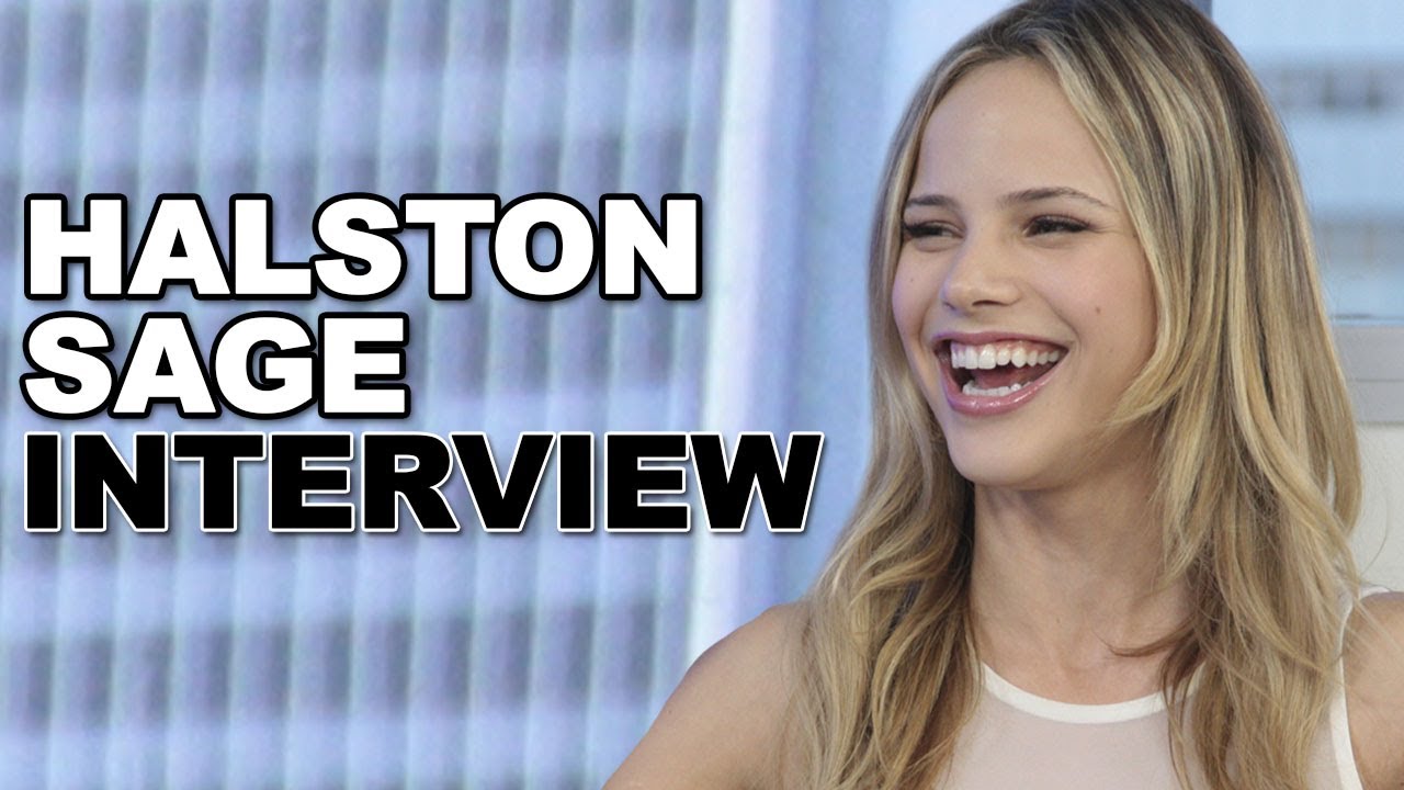 Halston Sage Talks 'Grown Ups 2' & Kissing Zac Efron
