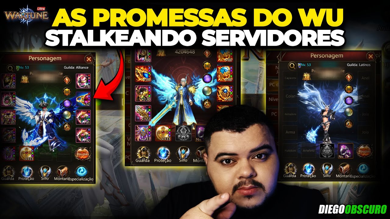 As Promessas do Wartune Ultra: Stalkeando Servidores!
