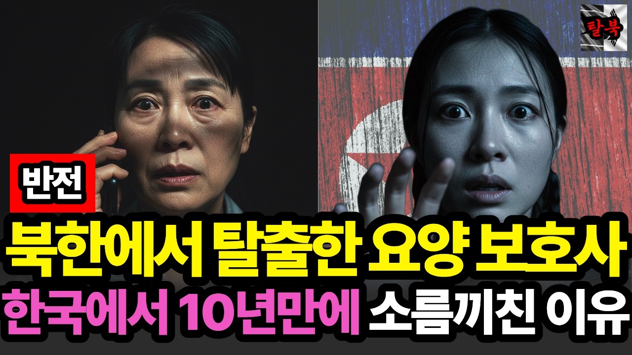 엄마... 나야 10년만에 걸려온 전화 한통, 한국에서 근무중인 요양보호사가 오열한 이유ㅣ북한탈북ㅣ탈북사연ㅣ북한사연ㅣ감동이야기