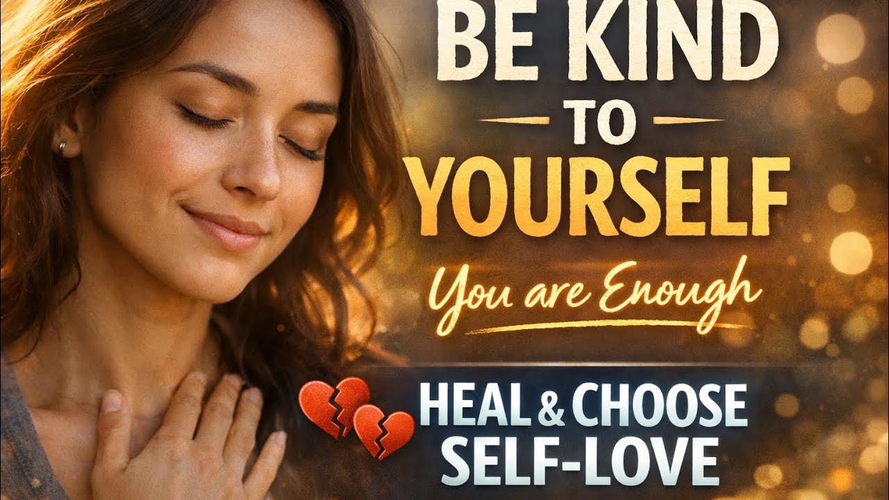 Be Kind to Yourself — Self-Love & Healing Motivation