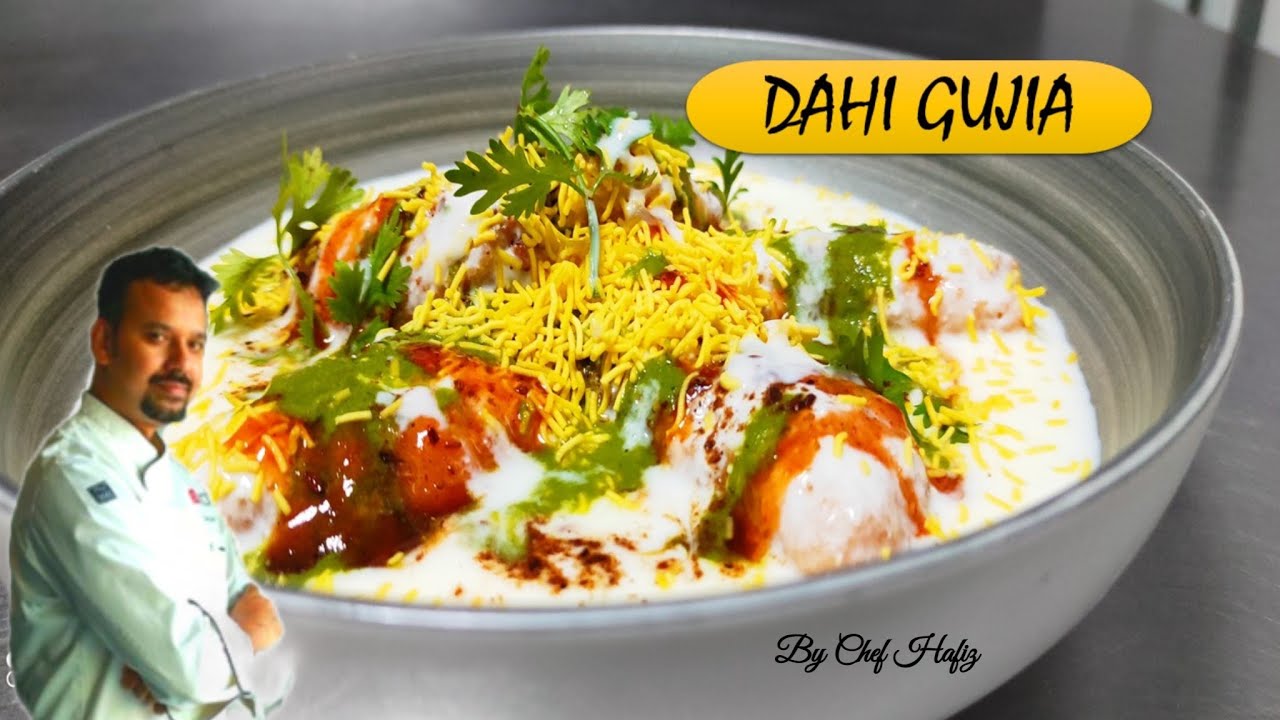 Dahi Gujia recipe | Dry nuts & Fruits vada | Dahi Bhalla recipe | Dahi vada | दही गुजिया | Dahi Bade