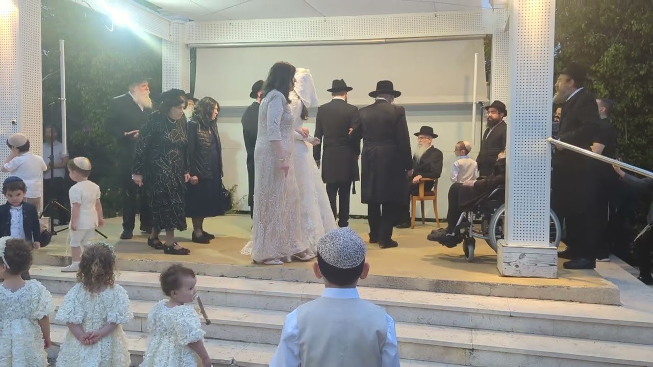 Holy Chupa: Eisenbach- Zilberstrum wedding, Kfar Chabad, 8 Nissan, 2025- Rabbi Chaim Dalfin