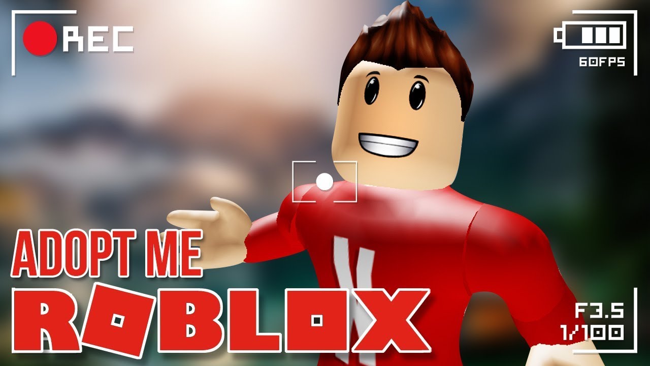 HJÆLPER MIN SØN MED AT FILME VLOG | Roblox: Adopt me
