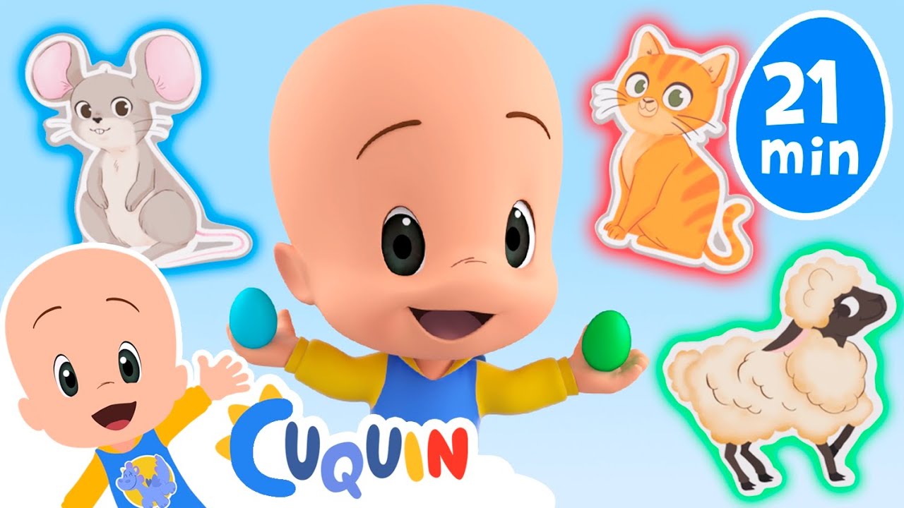 Ghosts eggs  Cleo & Cuquin: Educational Videos for Children