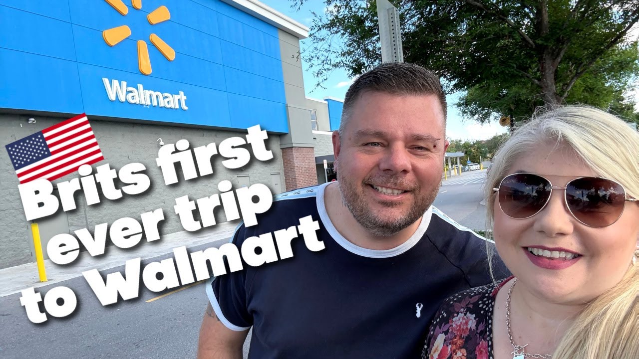 Brits first ever trip to Walmart 🇬🇧🇺🇸