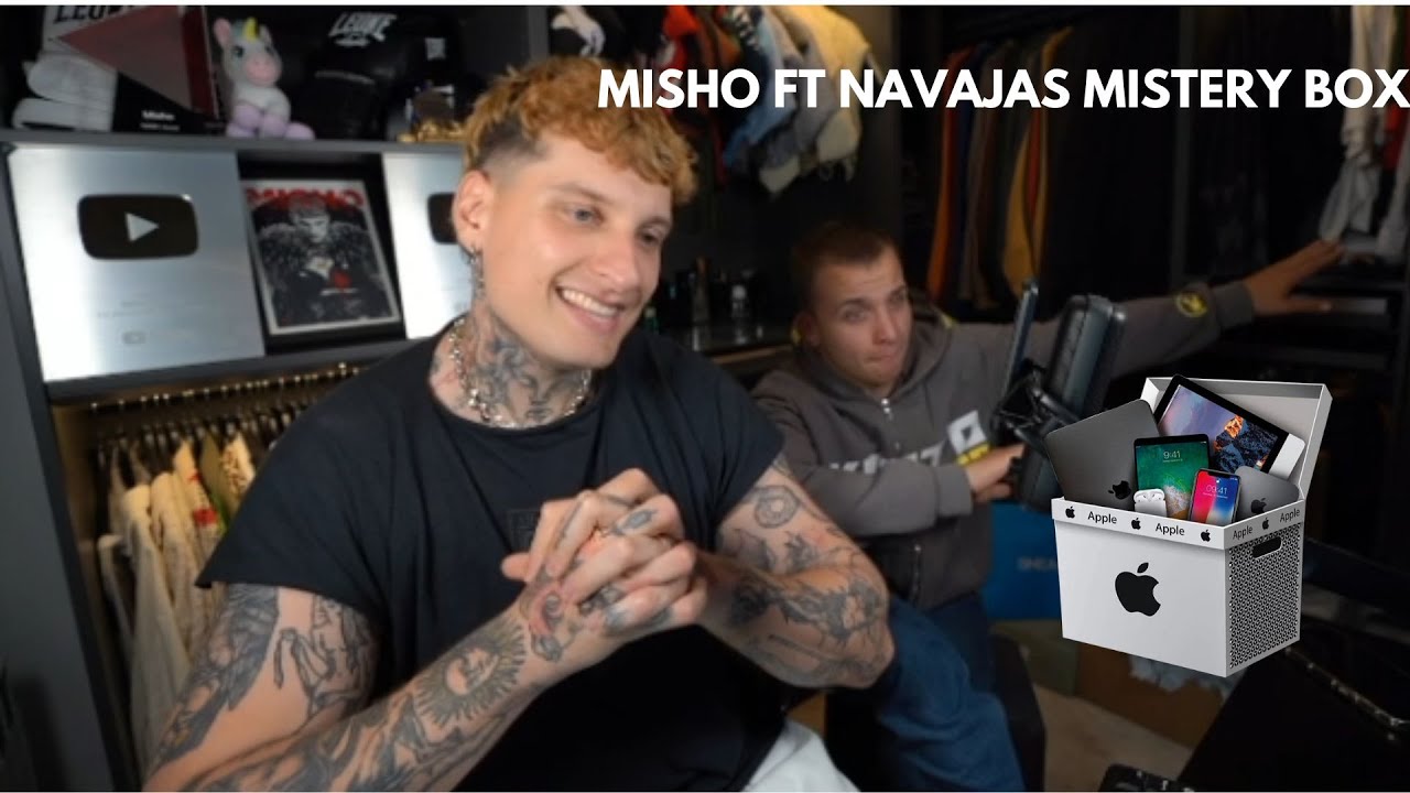 MISHO ABRIENDO Mystery BOXES con el NAVAJAS pt1