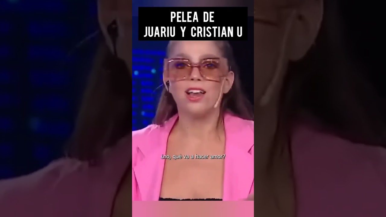 PELEA DE JUARIU Y CRISTIAN U #argentina #gh #gh2023 #gh2022