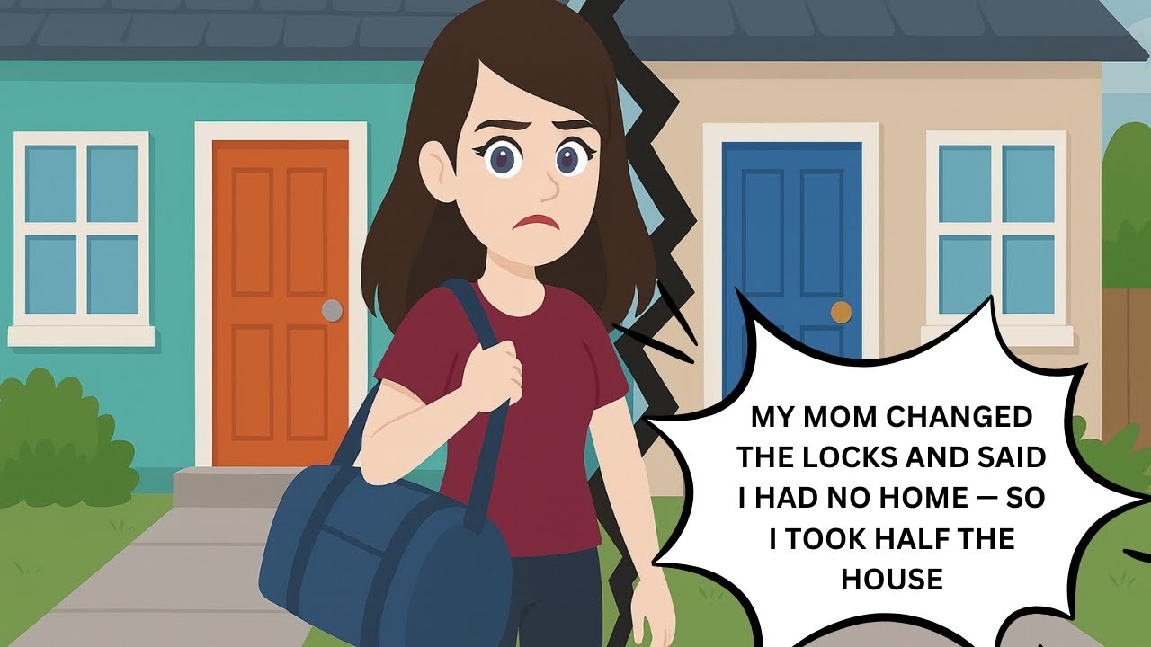 MY MOM CHANGED THE LOCKS AND SAID I HAD NO HOME — SO I TOOK HALF THE HOUSE