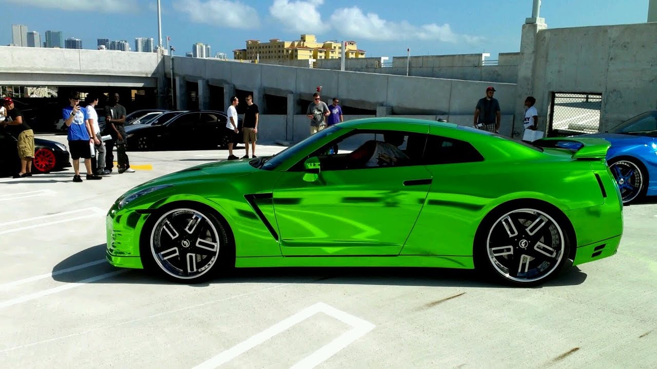Nissan GTR 545 hp Tuning Nurotag 2013 Miami.