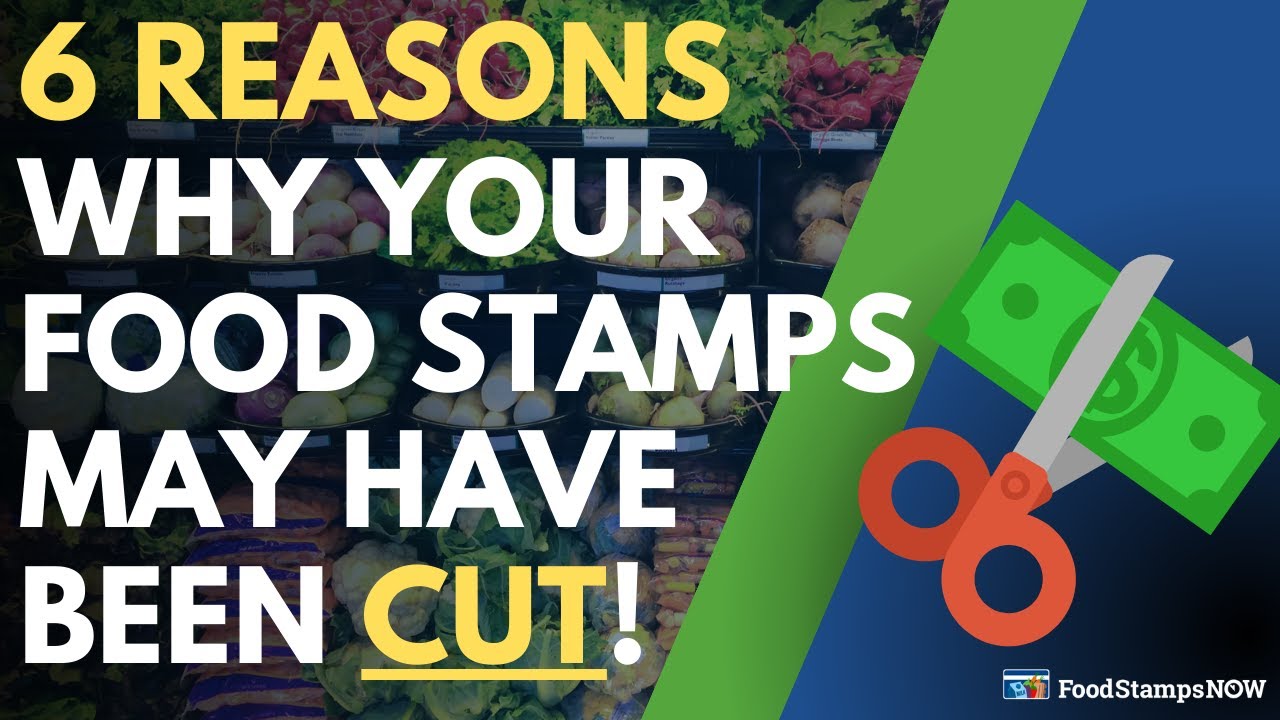 6 Reasons Why Your Food Stamps May Have Been CUT | Food Assistance Update