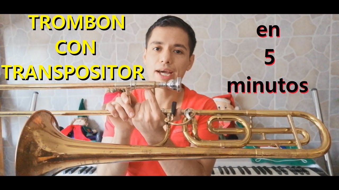 Aprende a tocar TROMBÓN CON TRANSPOSITOR en solo 5 minutos!
