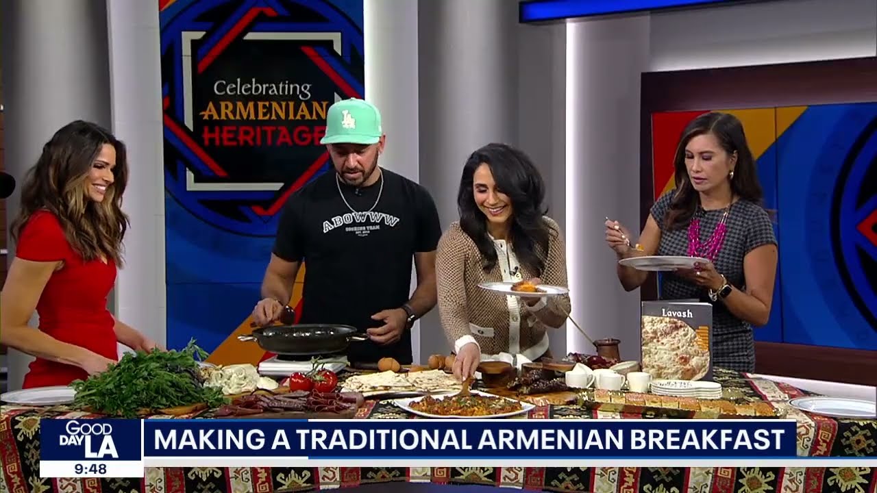 Armenian Breakfast with Ara Zada on Fox Good Day LA!
