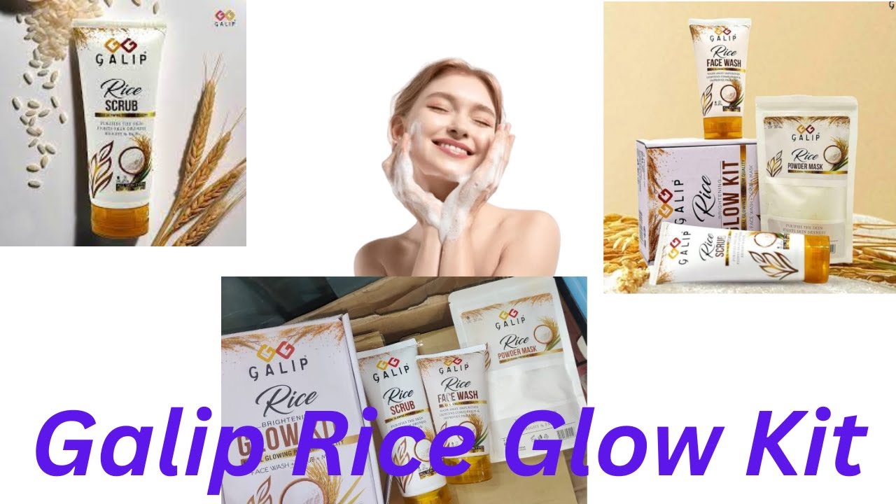 ✨ GALIP Rice Glow Kit &ndash; Korean Glow Mask & Skincare Kit for Bright, Glass Skin 🌾 | Best Beauty Kit