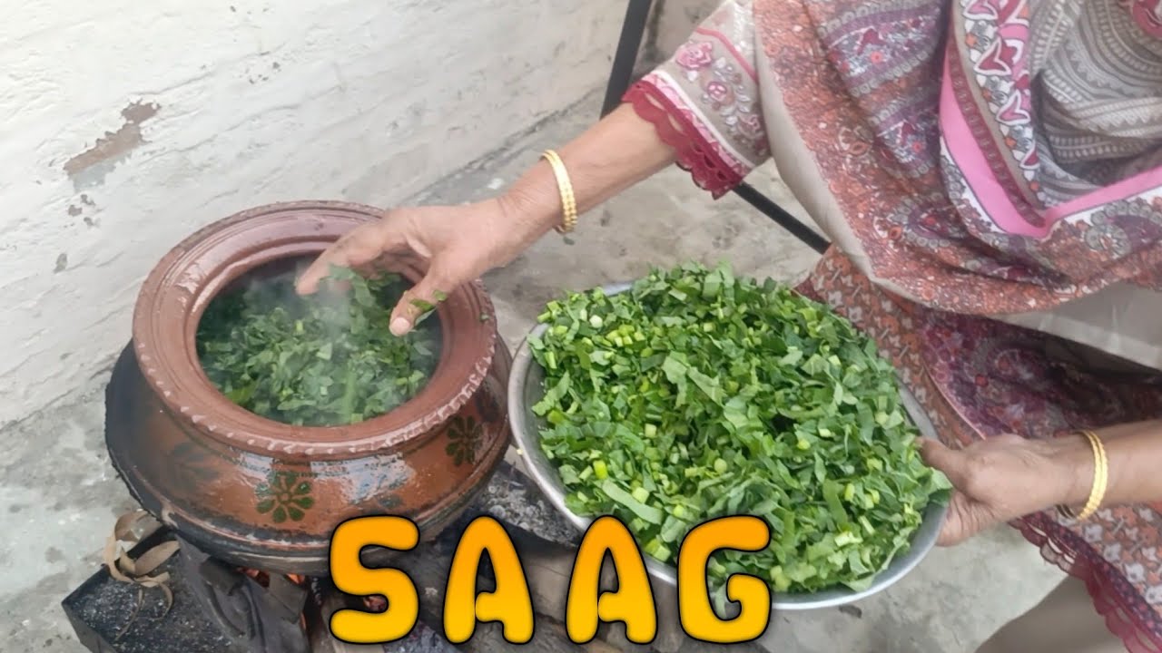 saag recipe 😋