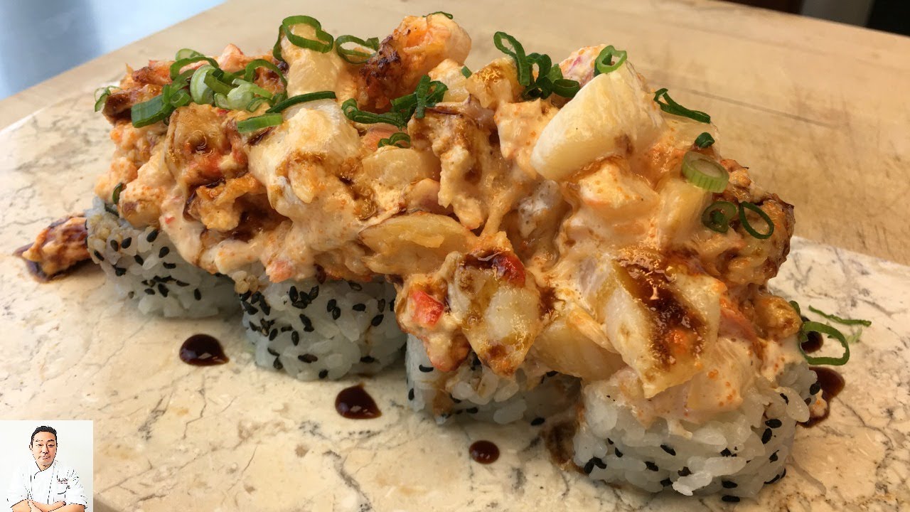 Super Volcano Sushi Roll (Dynamite, TNT) | Most Delicious Recipe